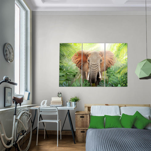 Wandbilder Wohnzimmer XXL Tieger Abstrakt Moderne Bilder Tiere